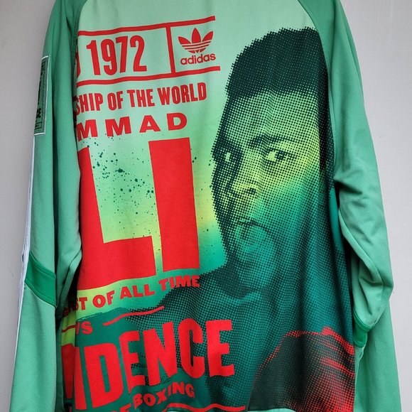 Men's Adidas Originals Muhammad Ali track suit XXL - Picture 10 of 10